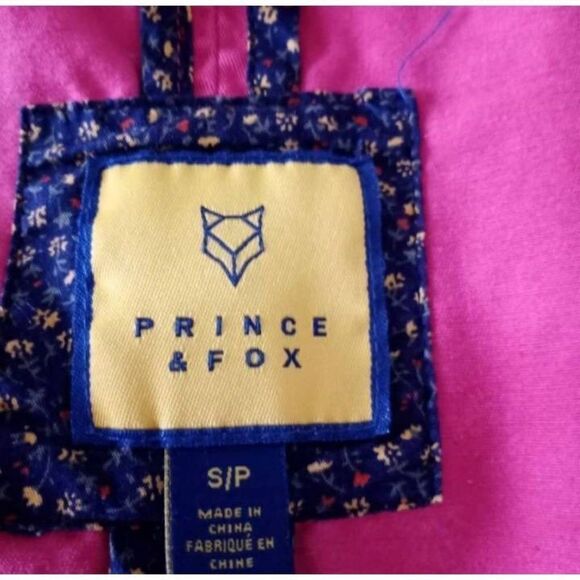 AEROPOSTALE PRINCE & FOX PINK/CORAL HOODED UTILITY JACKET SZ.S EUC. - Picture 8 of 8